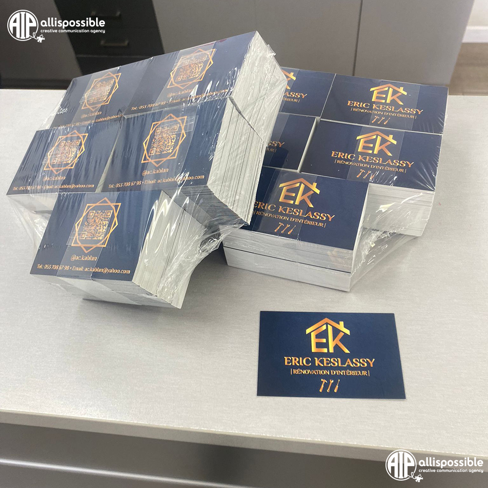 CREATION OF PROFESSIONAL BUSINESS CARDS