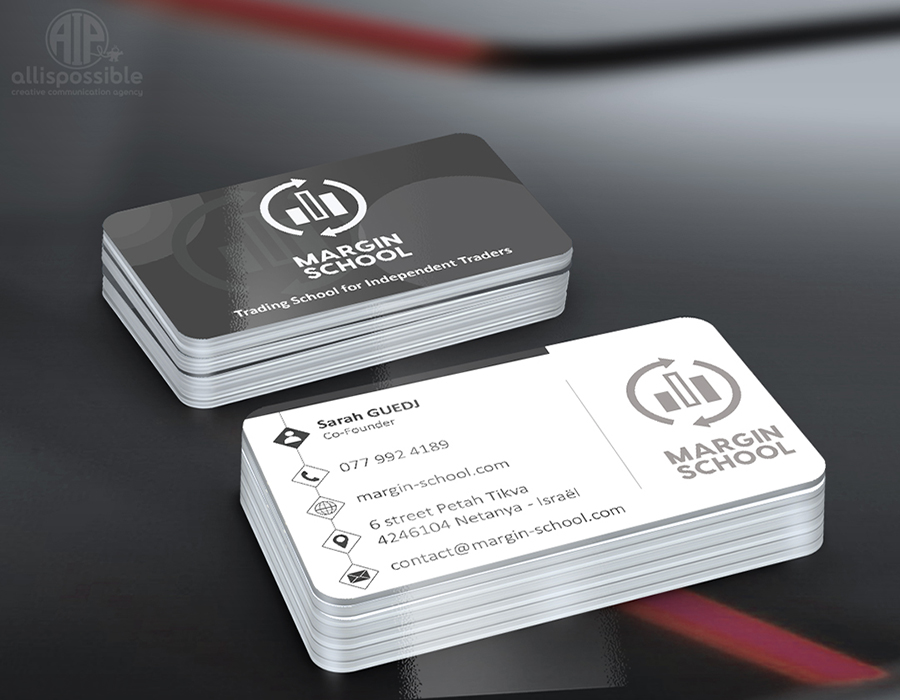 CREATION OF PROFESSIONAL BUSINESS CARDS